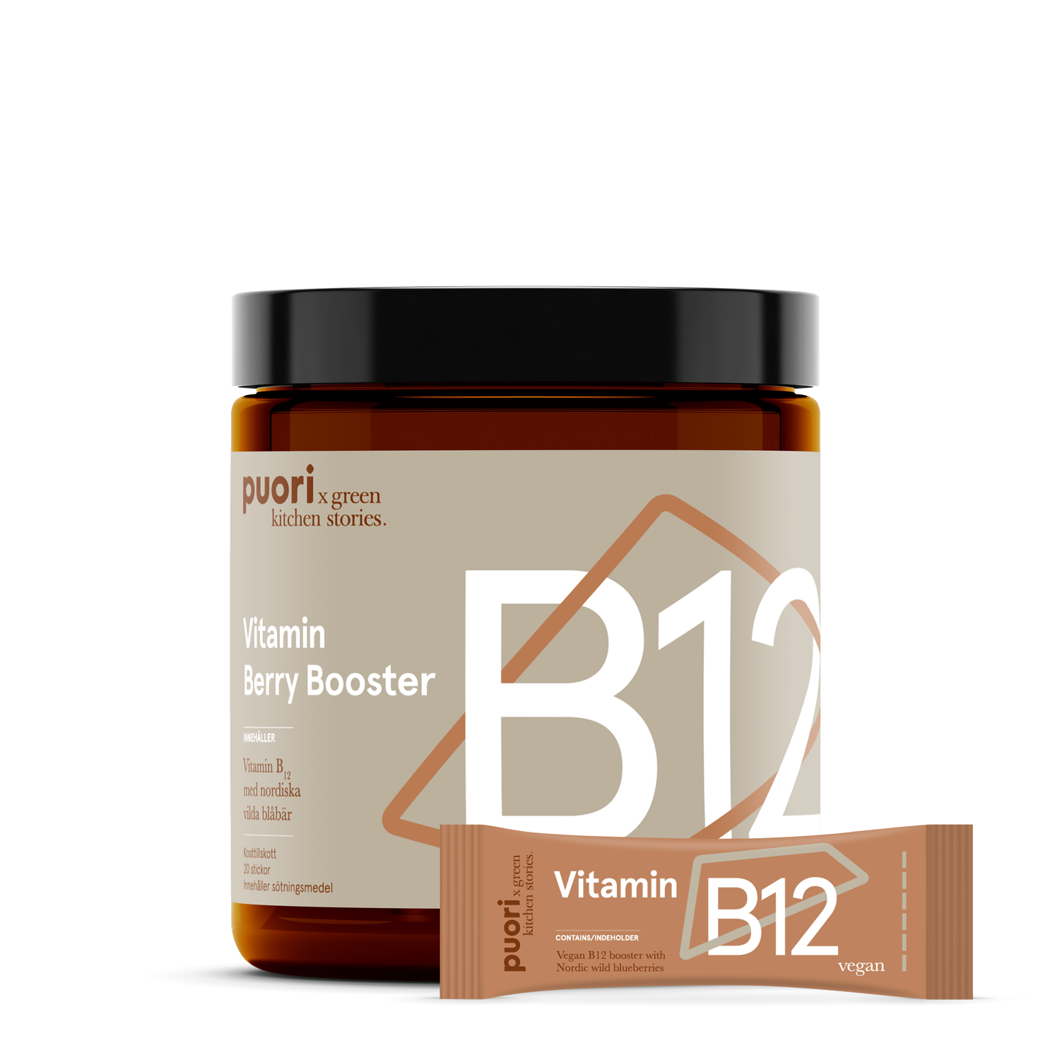 B12 - Berry Booster med vitamin B12
